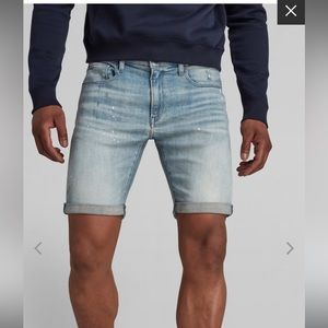 G-Star 3301 DENIM SLIM SHORTS